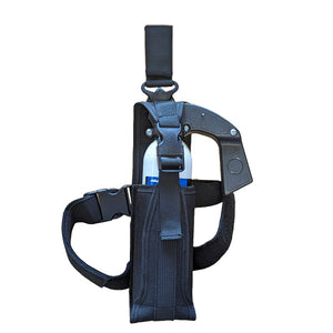 MK9 OC spray thigh holster with dual leg straps – designed for Australian police use