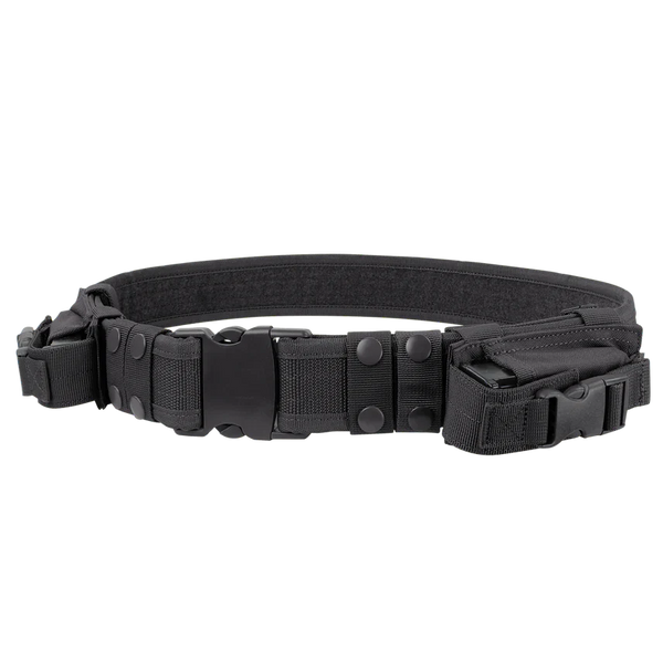 Condor Tactical Web Belt with dual pistol mag pouches supplied by Major Industries