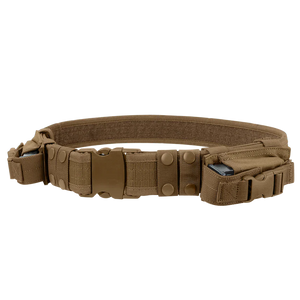 Condor Tactical Web Belt with dual pistol mag pouches supplied by Major Industries