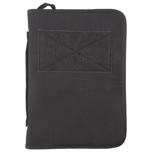 Closed black Platatac A4 day book folder