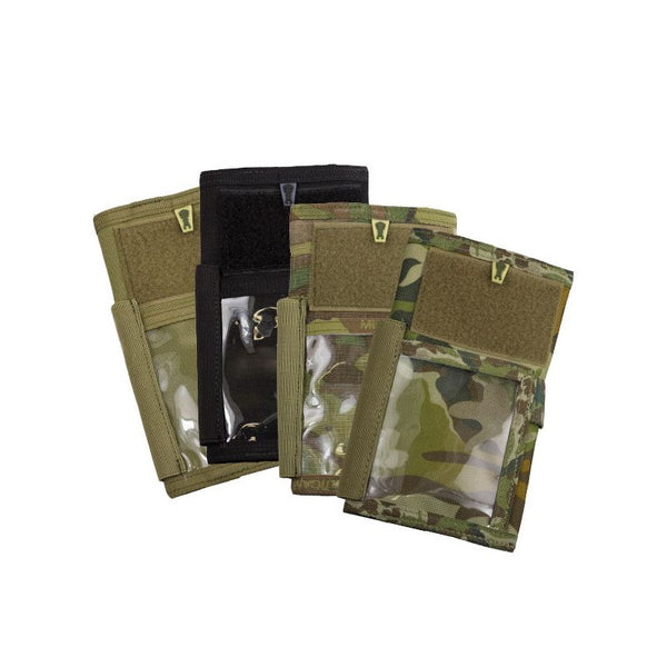 Platatac SCIP black police ID lanyard and notebook holder