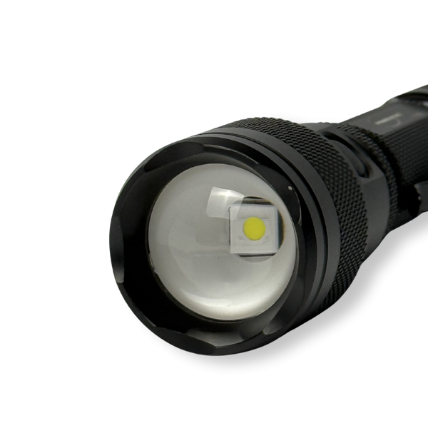 PowerTac FlexBeam GEN2 2000-lumen adjustable-beam flashlight