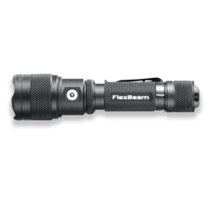PowerTac FlexBeam GEN2 2000-lumen adjustable-beam flashlight