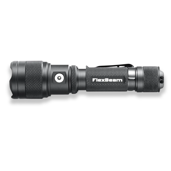 PowerTac FlexBeam GEN2 2000-lumen adjustable-beam flashlight