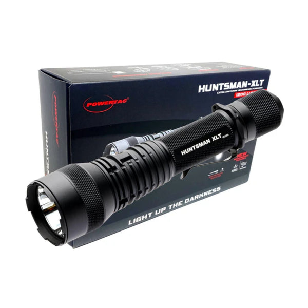 PowerTac Huntsman XLT 1200-lumen long-throw spotlight