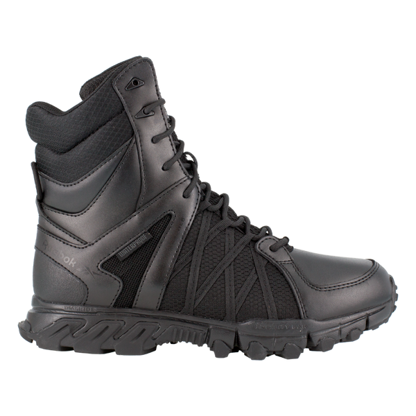 Reebok - Reebok - Trailgrip Tactical 8" Side-Zip Waterproof Boot | Black