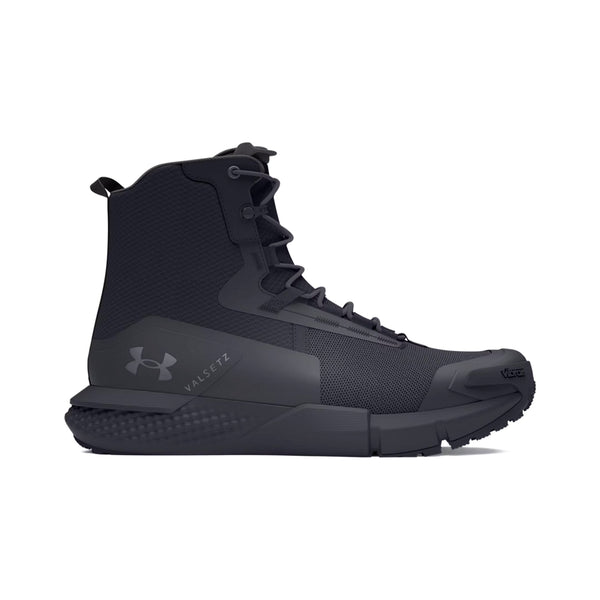 Under Armour Charged Valsetz black tactical boots for police duty wear