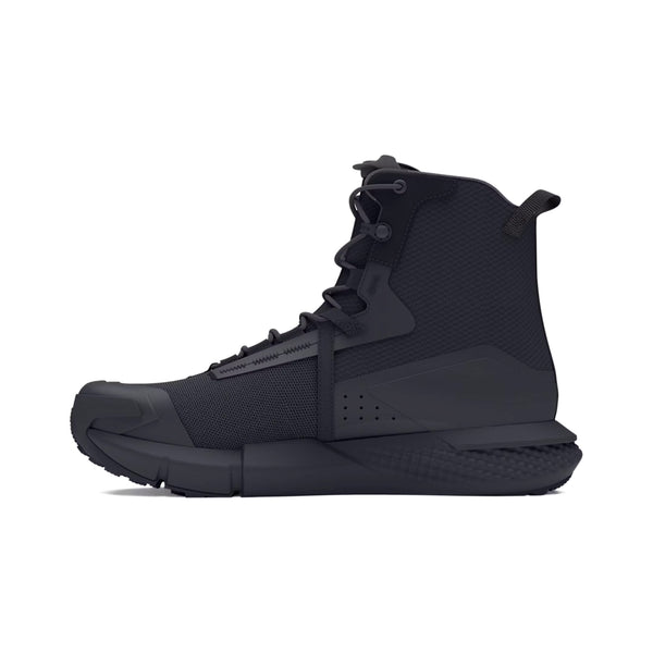 Under Armour Charged Valsetz black tactical boots for police duty wear