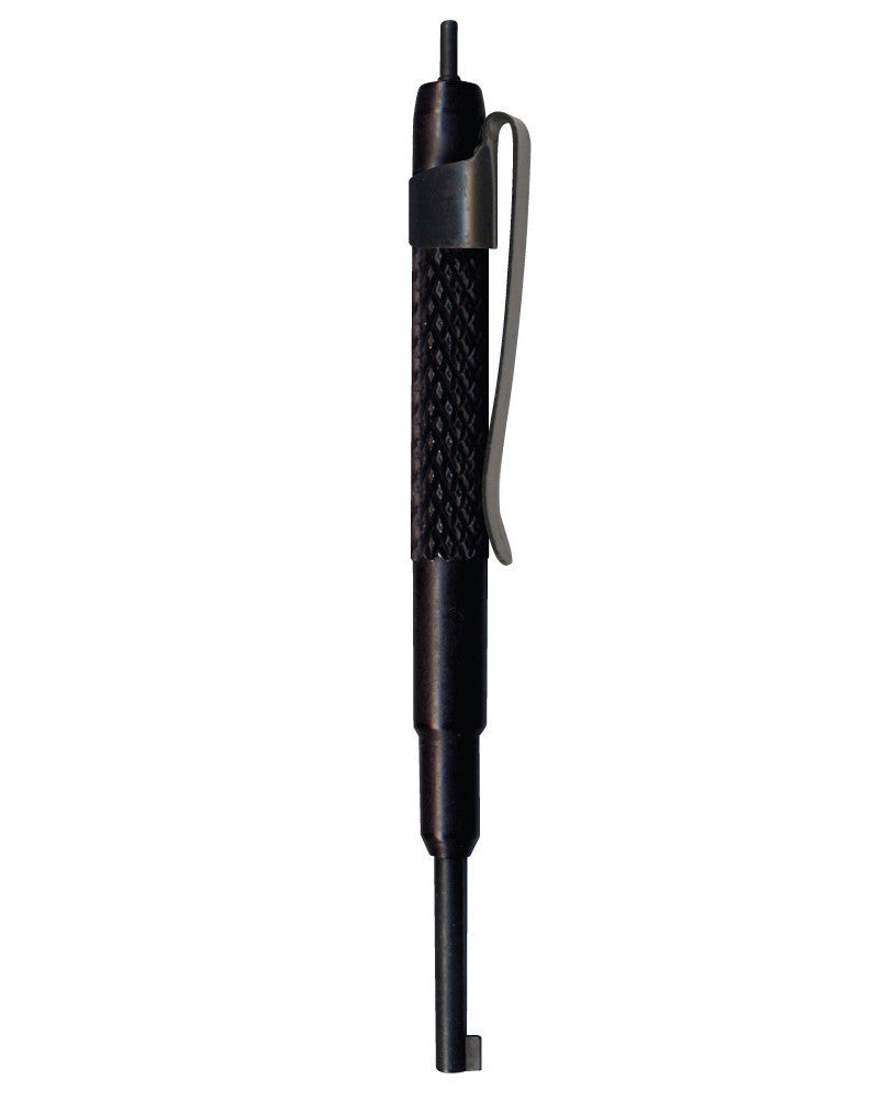 Zak Tool ZT-14 black aluminium pocket handcuff key for police backup access