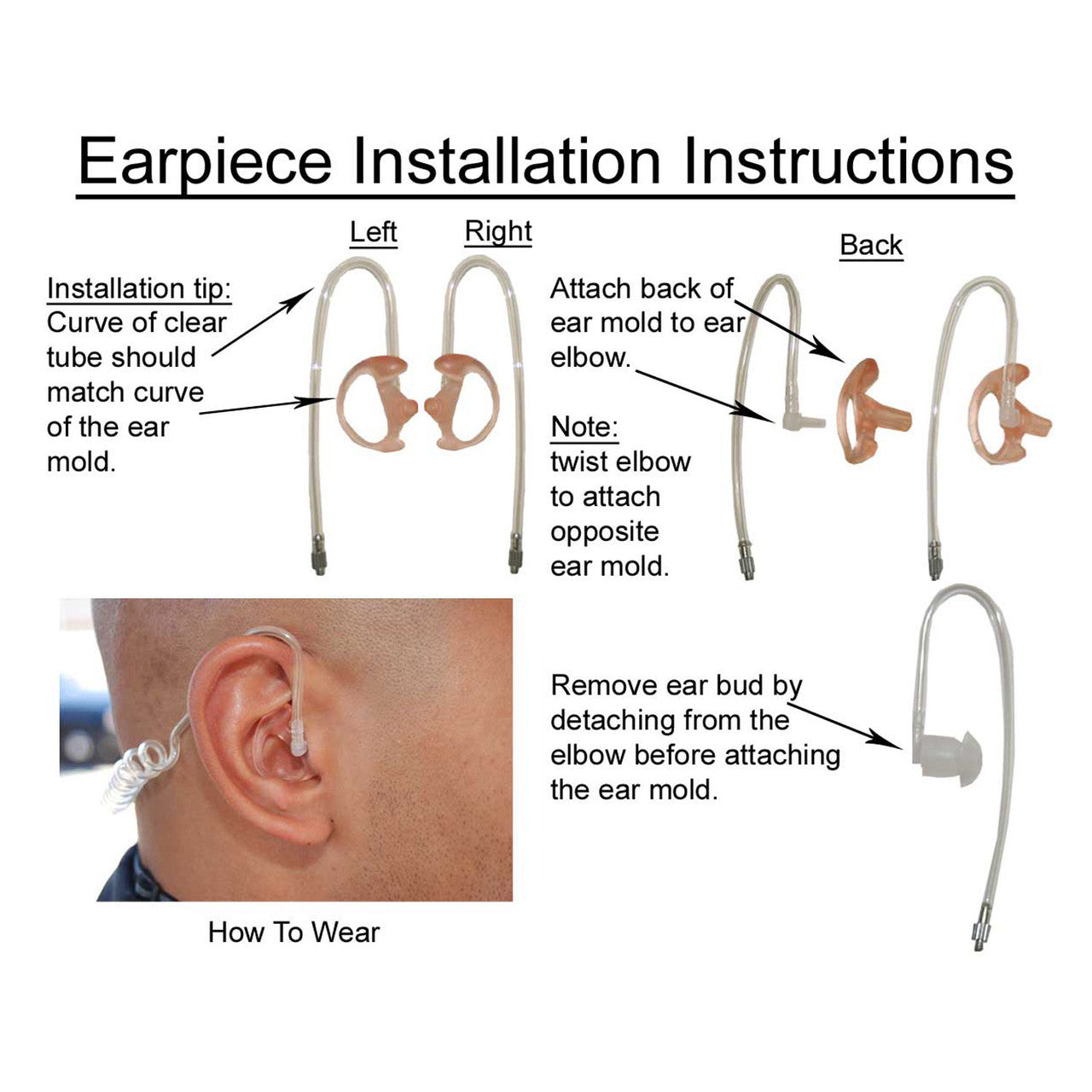 CodeRED Semi-Custom Ear Insert EarMold – Left & Right Sizes | Major ...