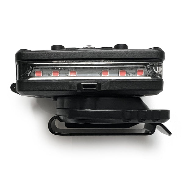 Guardian Angel Elite safety light fitted with Universal Clip Mount
