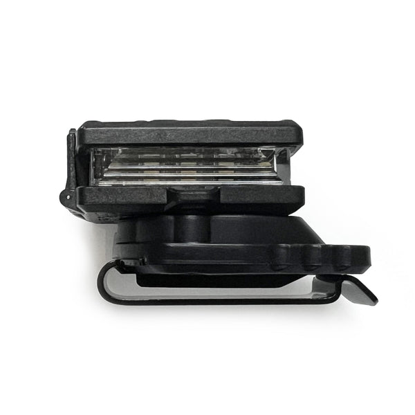 Guardian Angel Micro safety light fitted with Universal Clip Mount