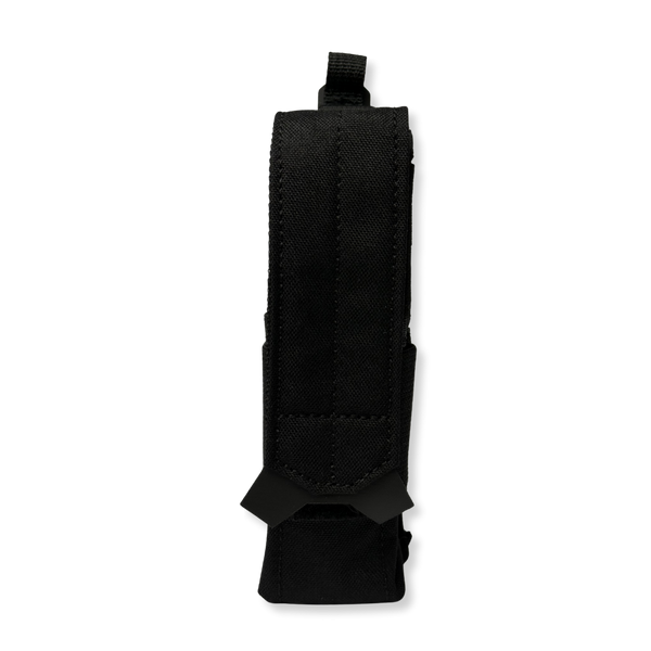 Kanga Systems Arc Flashlight Pouch mounted with a tactical flashlight, featuring Cordura® construction, elastic side panels and MOLLE-compatible attachment for duty belts and operational load-outs.