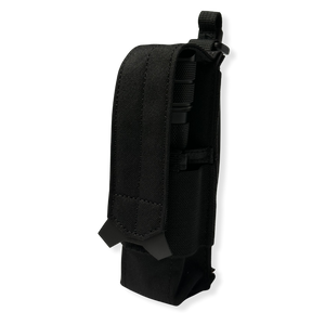 Kanga Systems Arc Flashlight Pouch mounted with a tactical flashlight, featuring Cordura® construction, elastic side panels and MOLLE-compatible attachment for duty belts and operational load-outs.