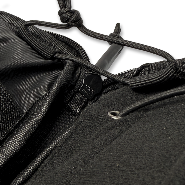 Black Kanga Systems Node Admin Pouch with MOLLE-compatible mounting and internal organiser compartments.