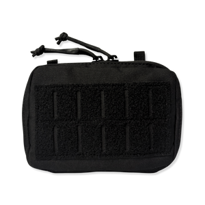 Black Kanga Systems Node Admin Pouch with MOLLE-compatible mounting and internal organiser compartments.