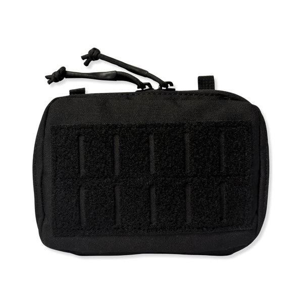 Black Kanga Systems Node Admin Pouch with MOLLE-compatible mounting and internal organiser compartments.