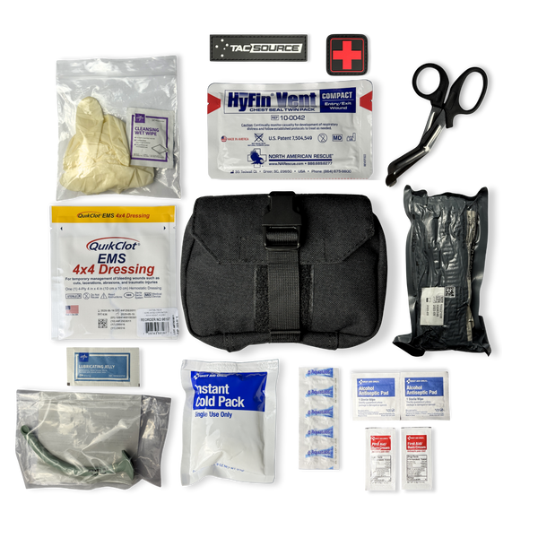 Kanga Systems Shift Rip-Away IFAK Pouch Response Kit Pro complete contents