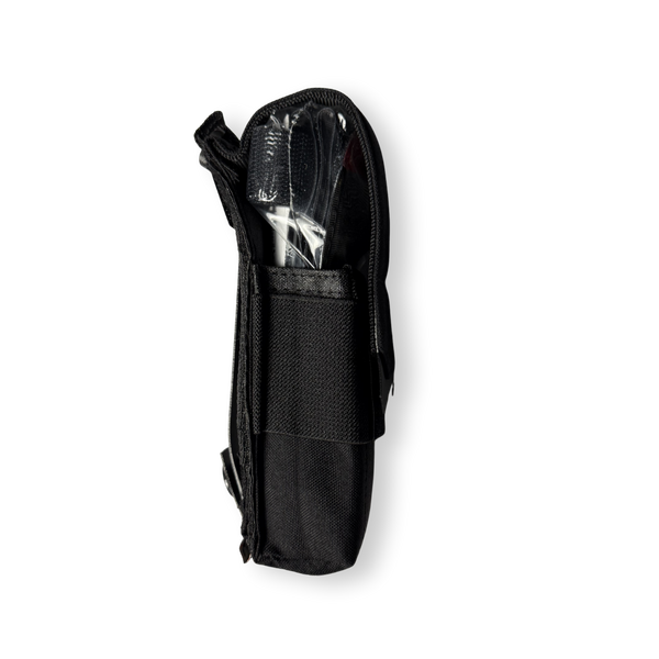 Kanga Systems STAT CAT Tourniquet Kit including a covered tourniquet pouch and genuine CAT Tourniquet mounted for MOLLE-compatible carry.