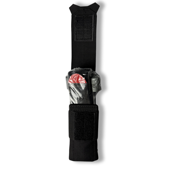 Kanga Systems STAT CAT Tourniquet Kit including a covered tourniquet pouch and genuine CAT Tourniquet mounted for MOLLE-compatible carry.
