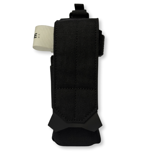 Black Kanga Systems STAT Tourniquet Pouch with MOLLE-compatible mounting for securely carrying a CAT-style tourniquet.