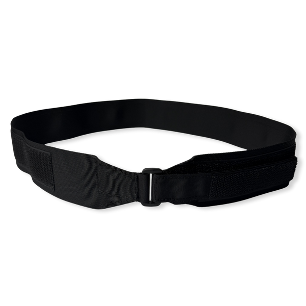Black Kanga Systems Strata Inner Belt with hook-and-loop design for use with compatible duty belt systems.