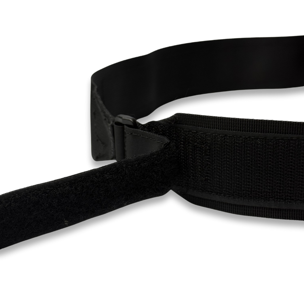 Black Kanga Systems Strata Inner Belt with hook-and-loop design for use with compatible duty belt systems.