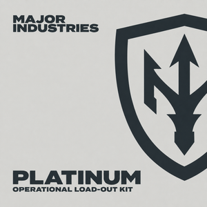 Platinum Operational Load-out Kit with Platatac Police Duty Bag, Olight Warrior 3S, Oclip Pro and duty-belt accessories