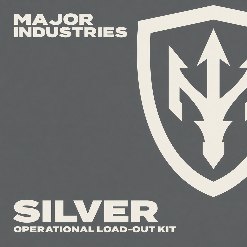 Silver Police Operational Load-out Kit with Olight Warrior 3S, Zak Tool handcuff key and duty-belt accessories