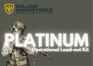 Platinum Operational Load-out Kit featuring Platatac Police Duty Bag V2.0, Olight Warrior 3S Tactical Torch, Olight Oclip Pro, Zak Tool ZT-11X Tactical Handcuff Key and premium police duty belt accessories
