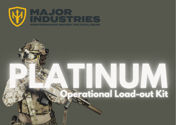 Platinum Operational Load-out Kit featuring Platatac Police Duty Bag V2.0, Olight Warrior 3S Tactical Torch, Olight Oclip Pro, Zak Tool ZT-11X Tactical Handcuff Key and premium police duty belt accessories