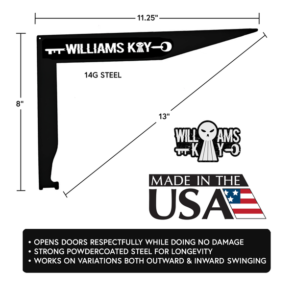 The Williams Key tactical soft entry tool available in Australia through Major Industries