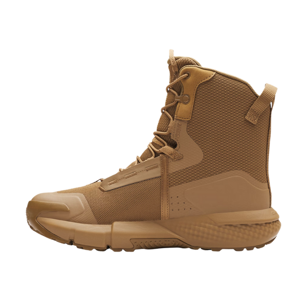 Lightweight brown tactical patrol boots Under Armour